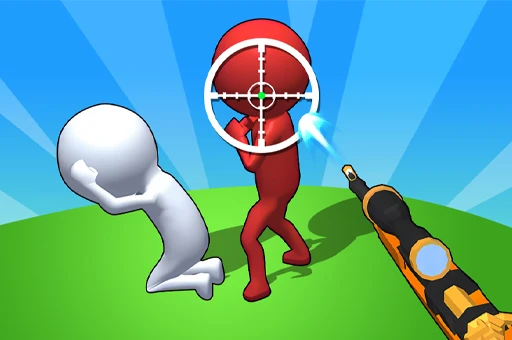 Stickman Sniper Western Gun